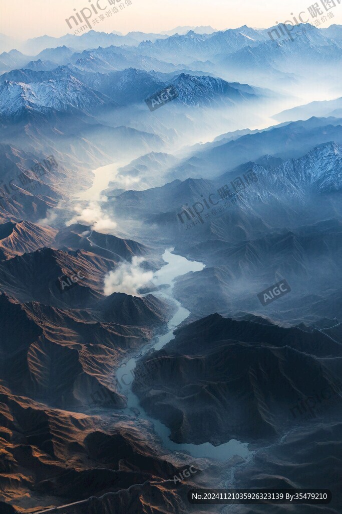 连绵起伏沟壑纵横