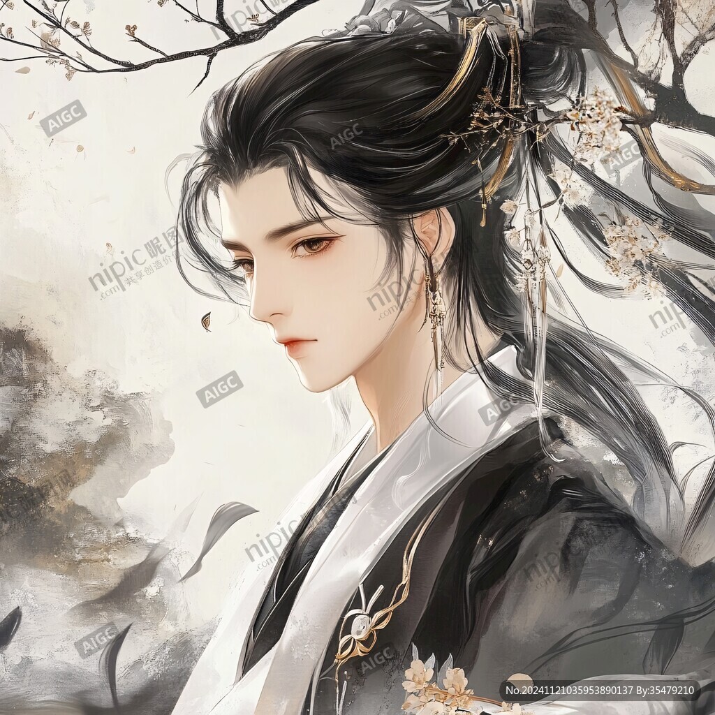 古风男头像