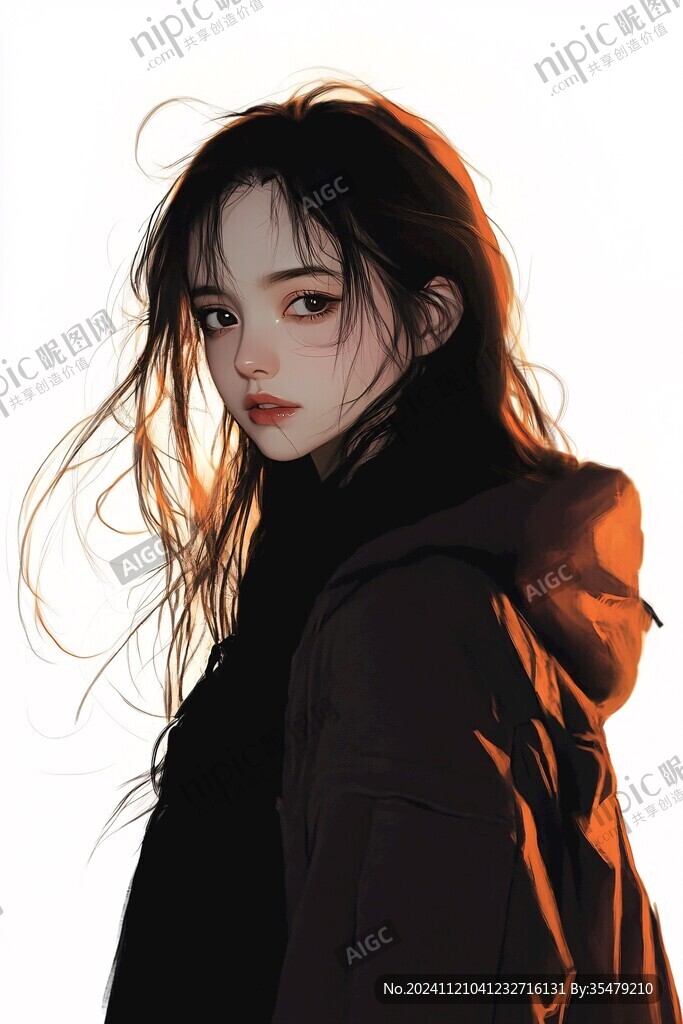 板绘人像