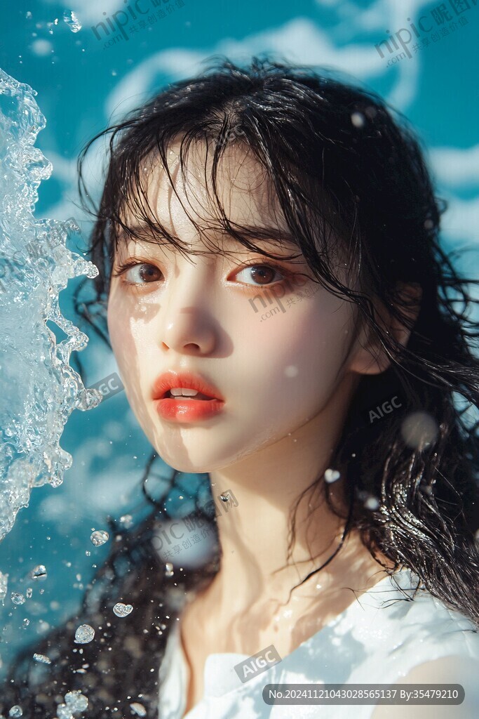 仙气清冷少女壁纸图片