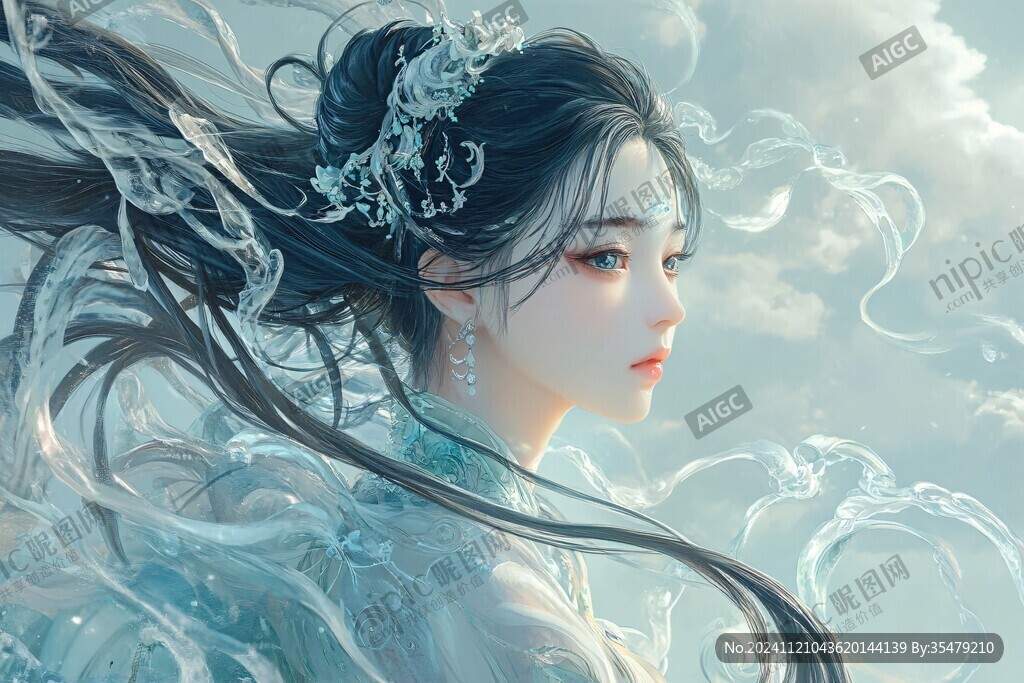 板绘人像