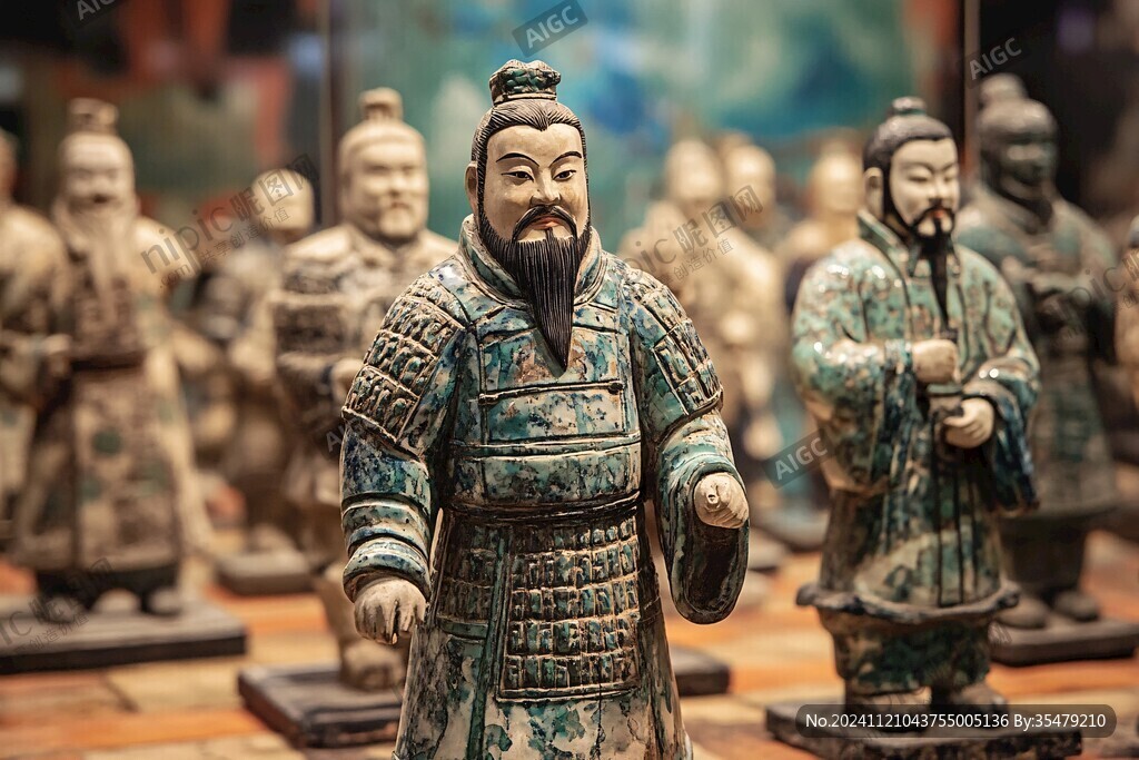 武将陶俑