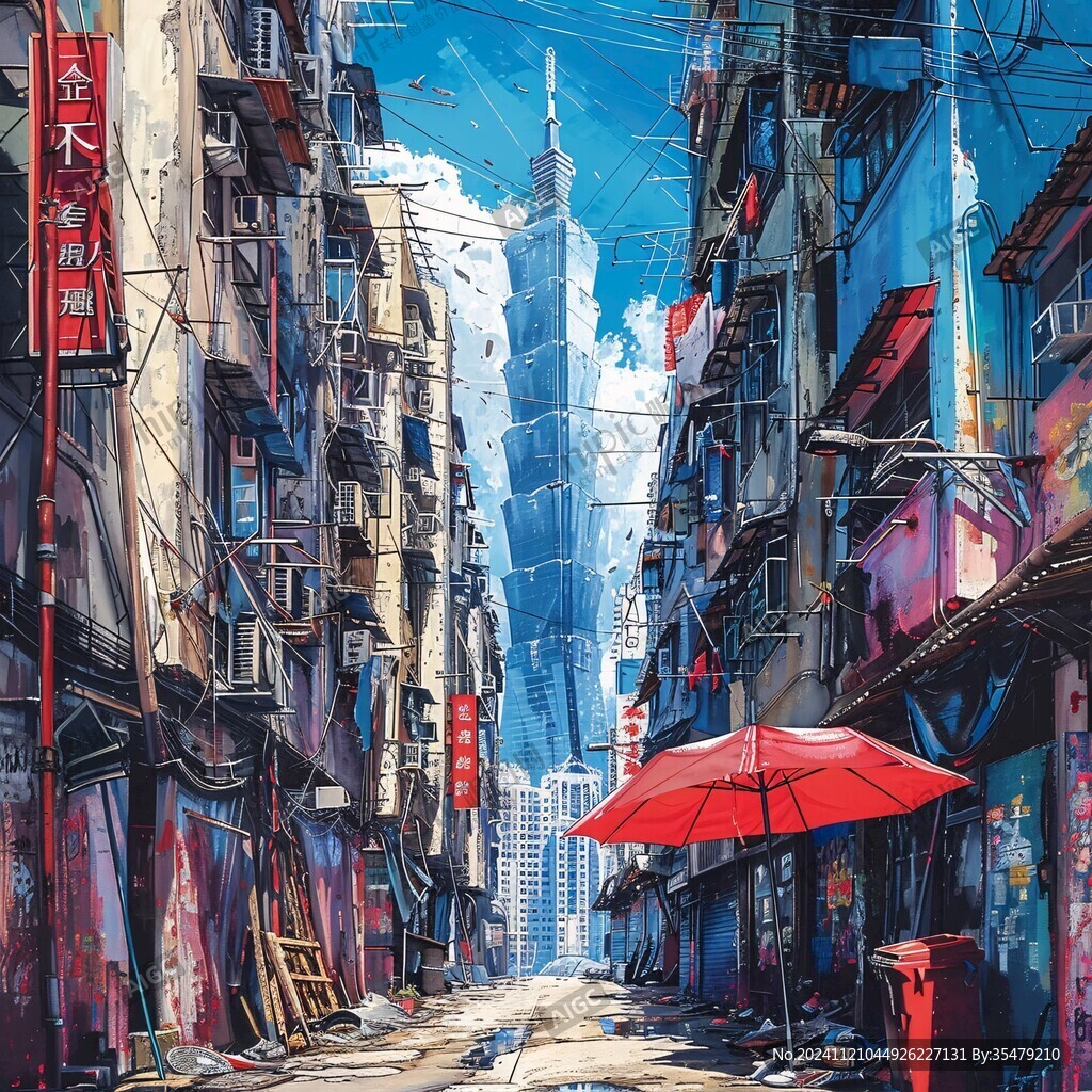 插画街道