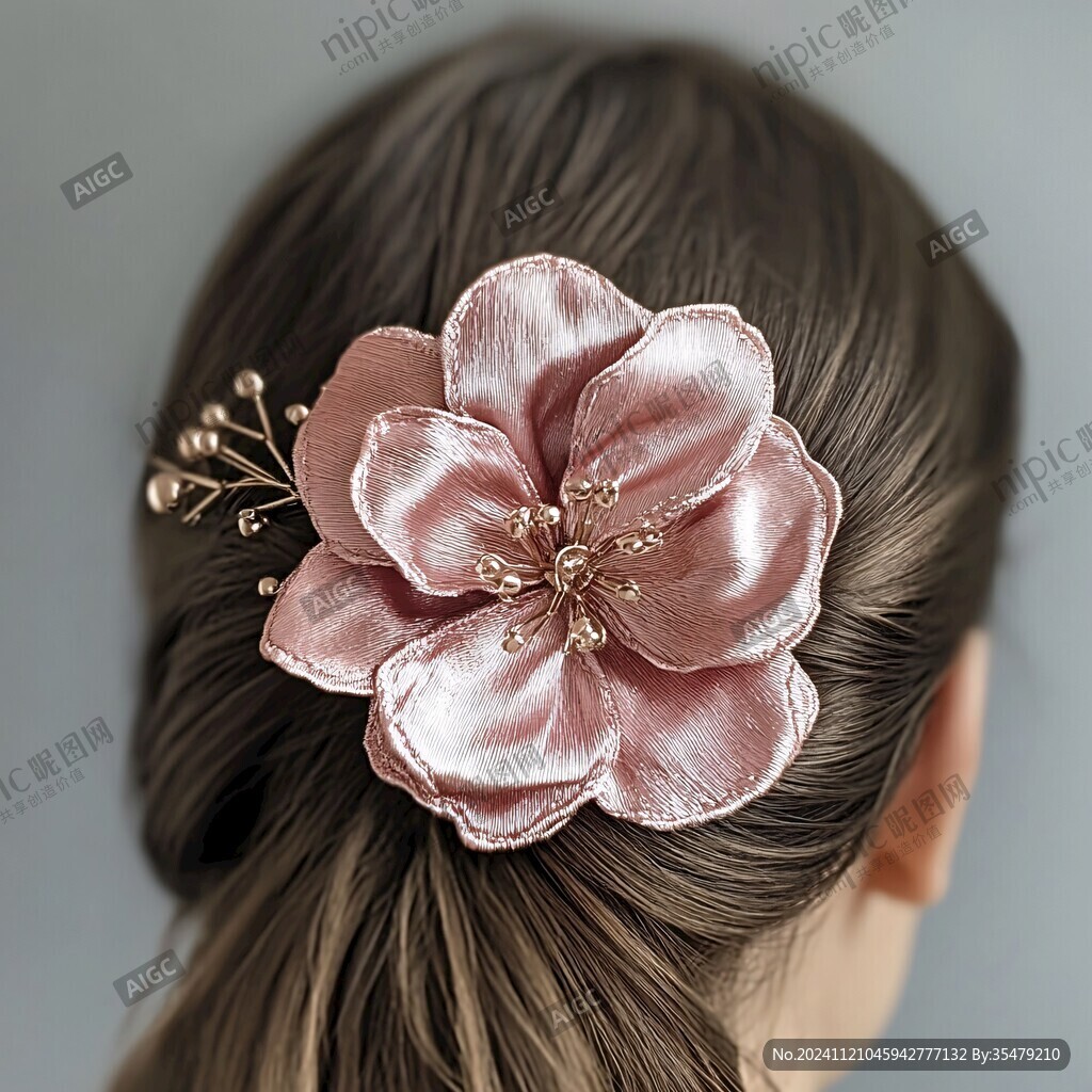 花朵小发夹
