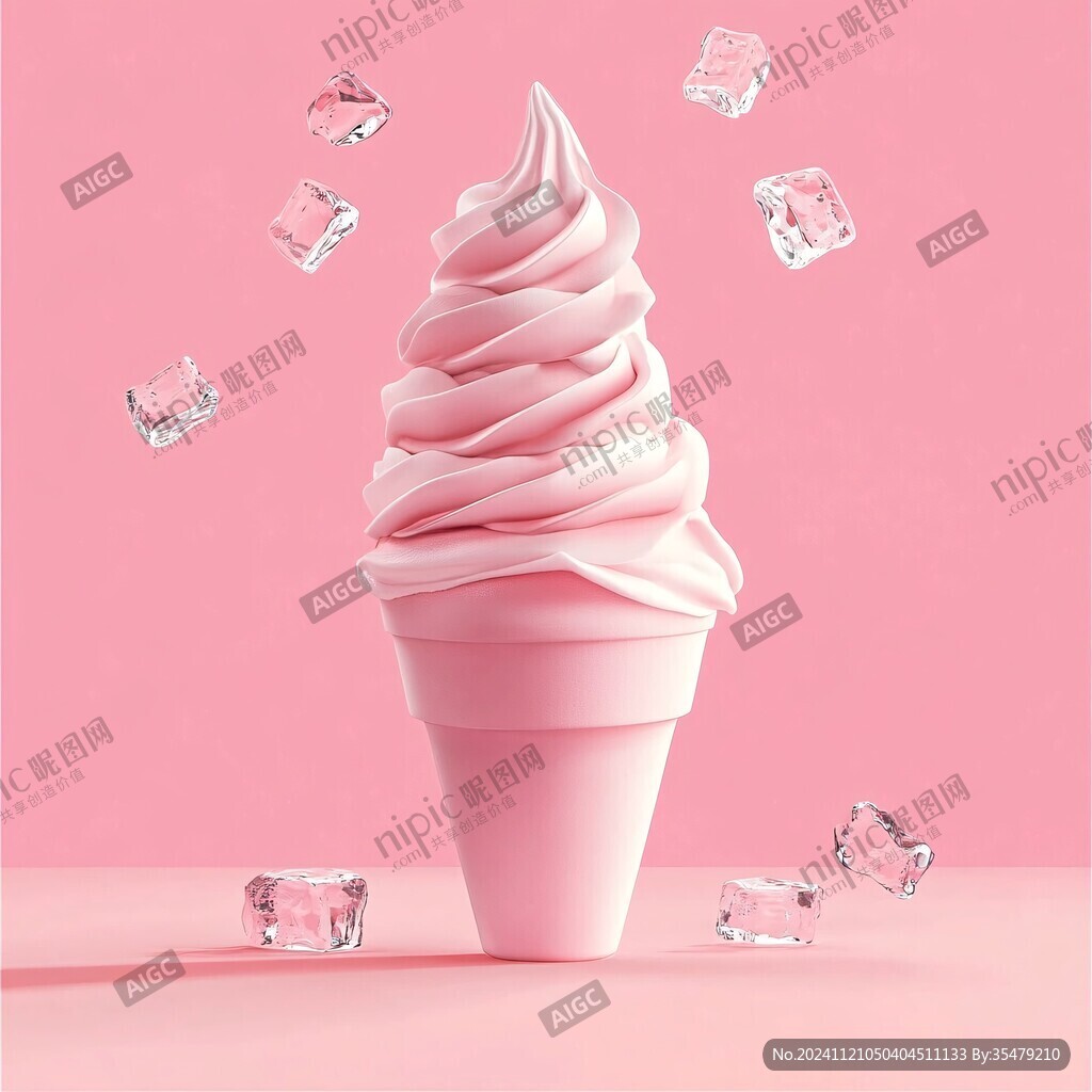 蜜雪冰城原味冰淇淋