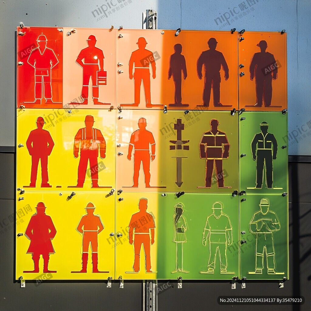 人形展板