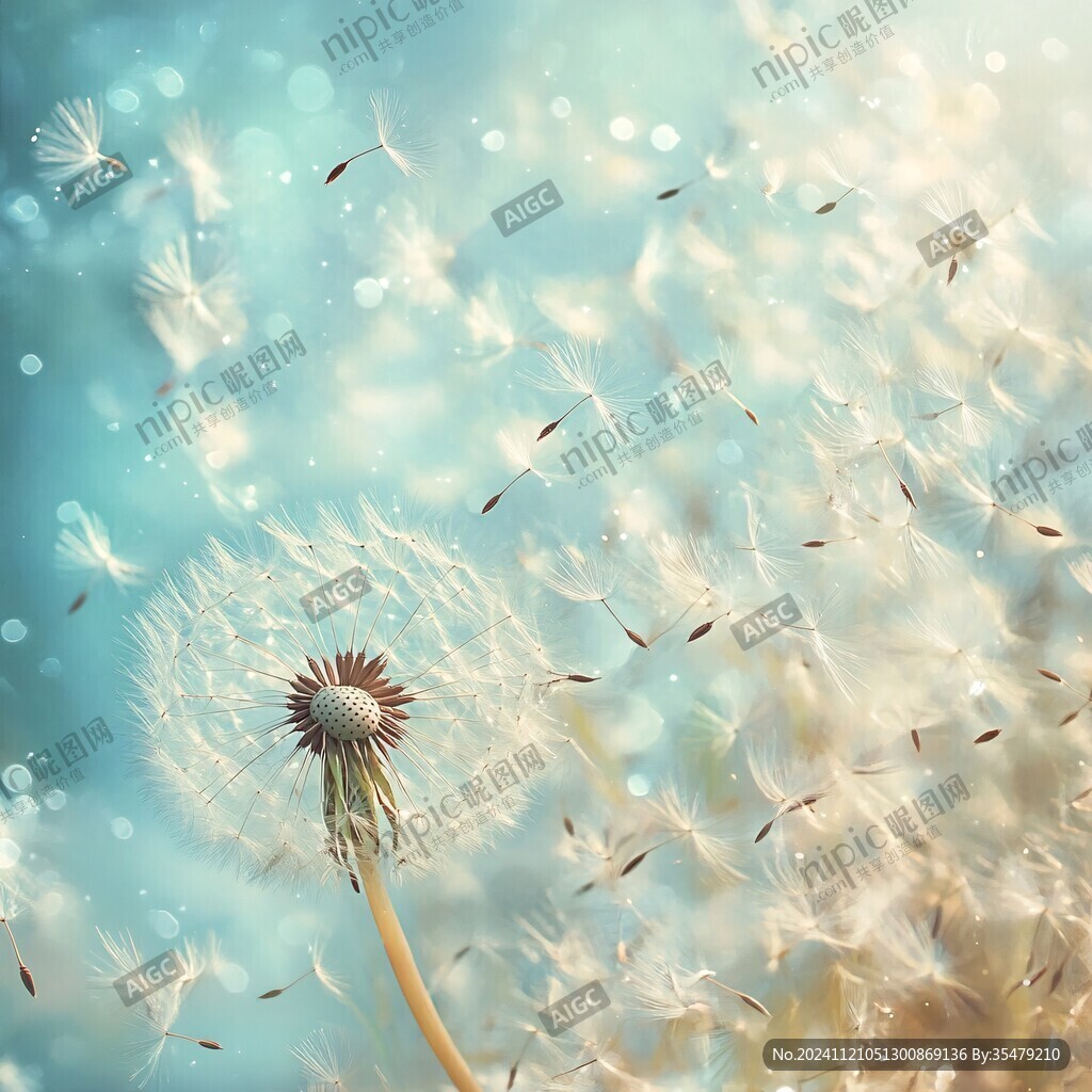 梦幻的花草