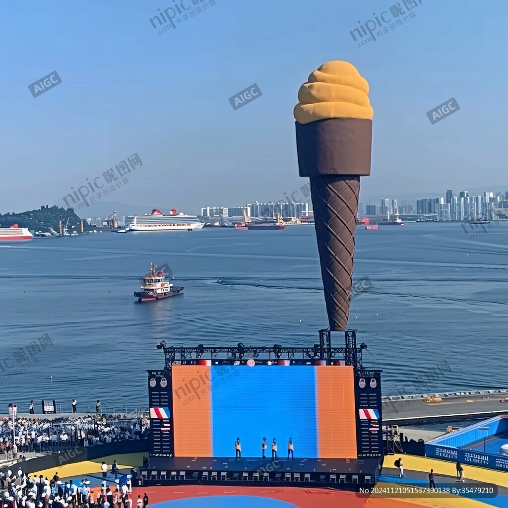 冰激凌建筑