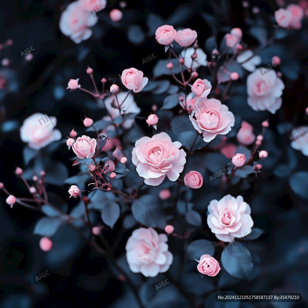 3d立体唯美花卉
