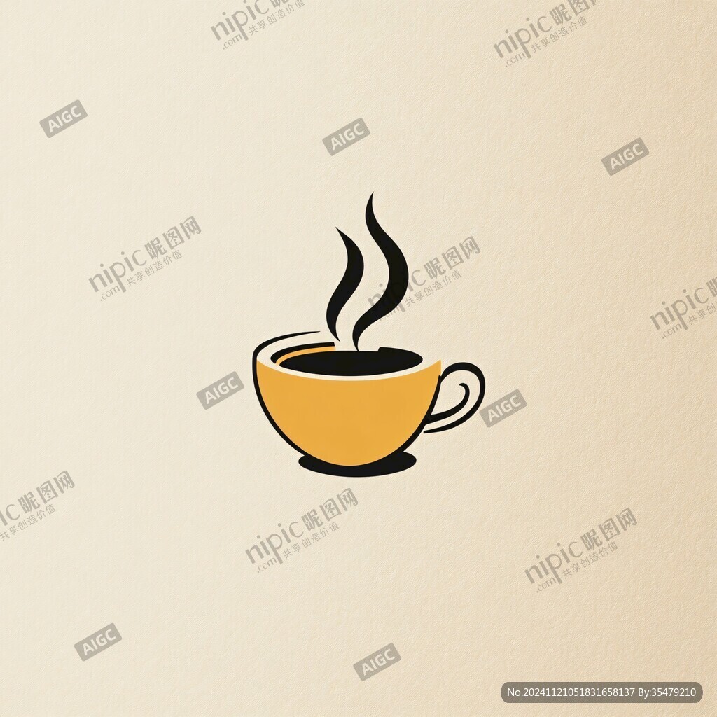 咖啡杯标志设计