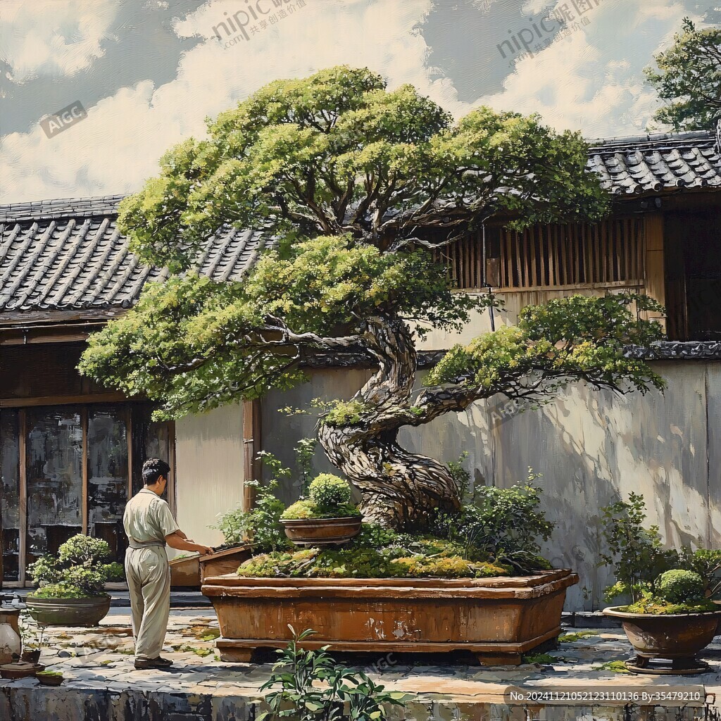 盆景盆栽家