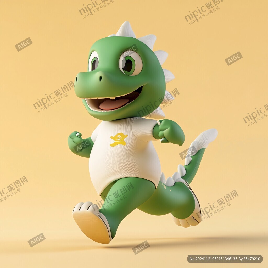 小恐龙卡通ip形象