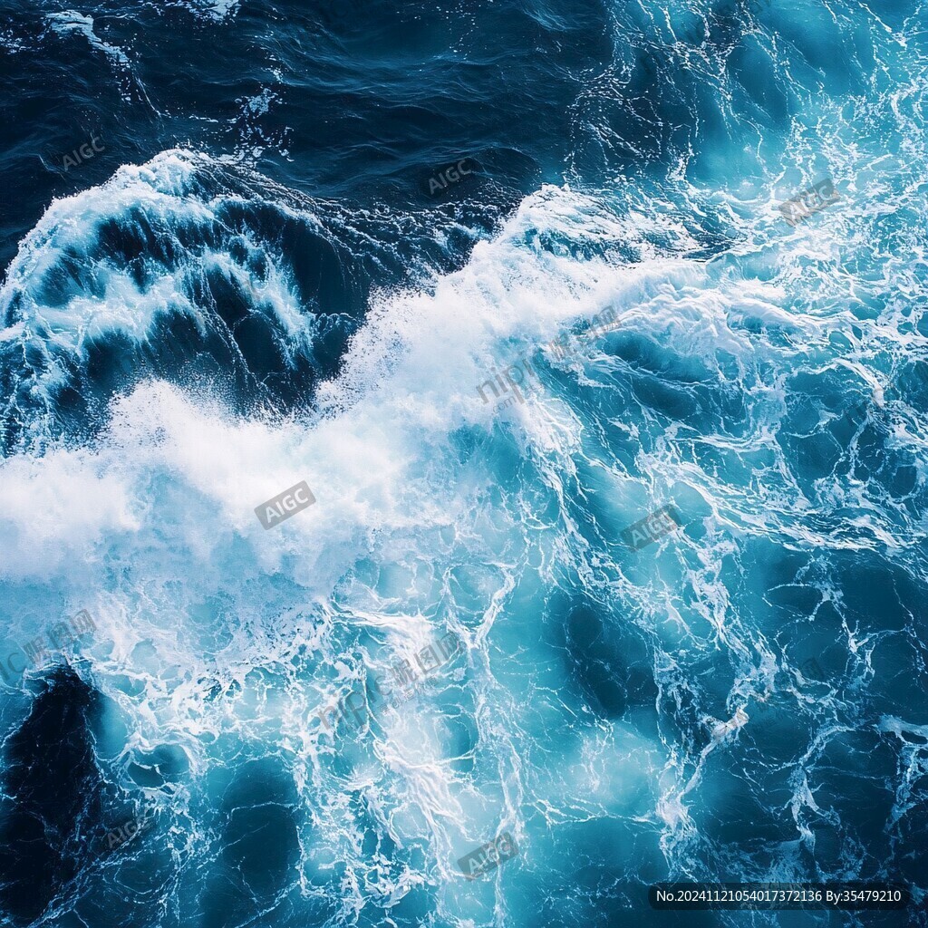 汹涌汹涌的大海