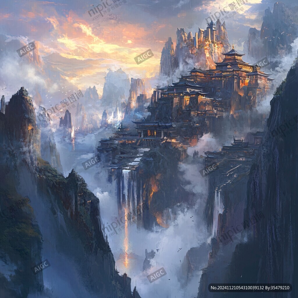 古风仙境天上宫阙