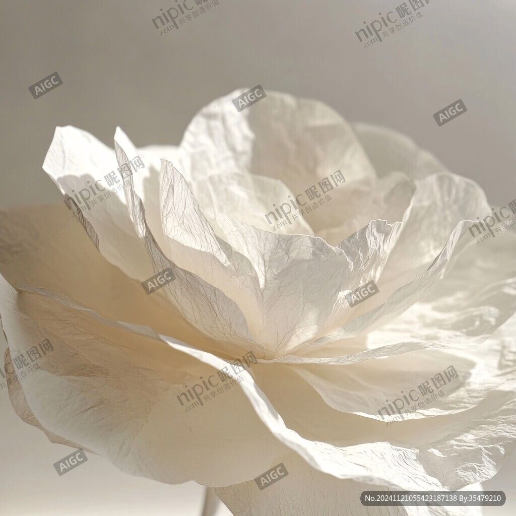 皱纹纸花艺