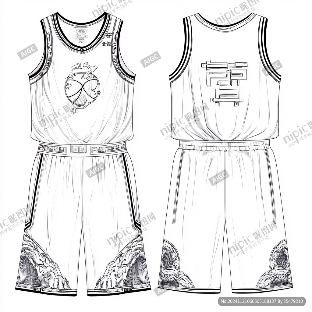篮球服设计