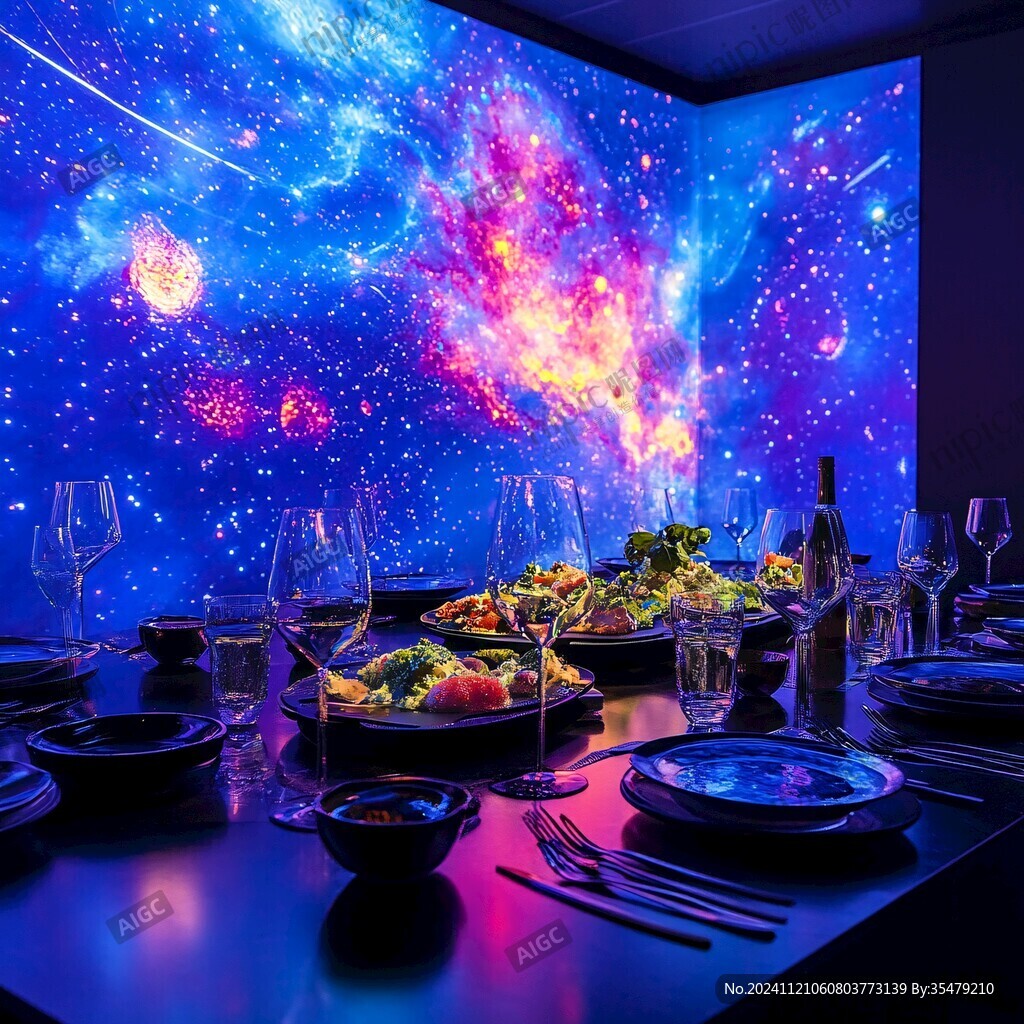 宇宙银河系背景墙