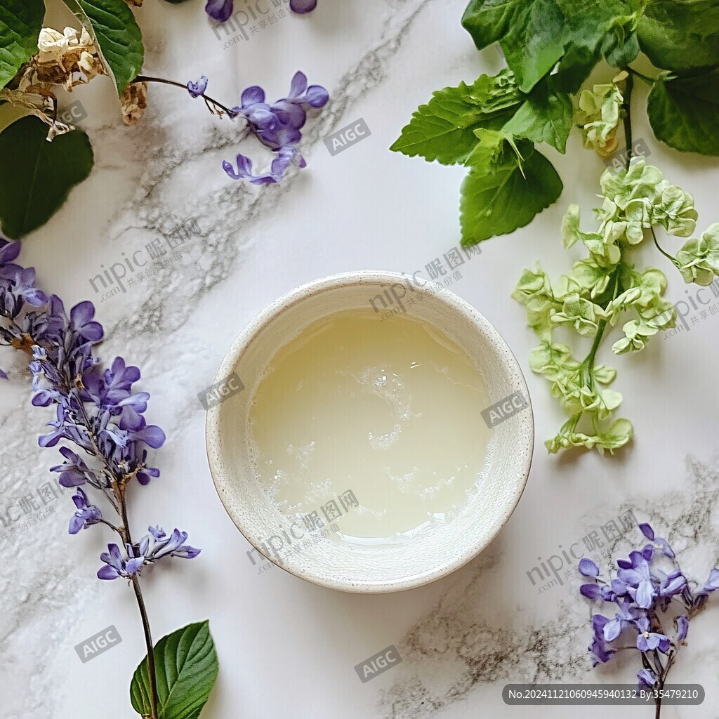 蝶豆花花茶