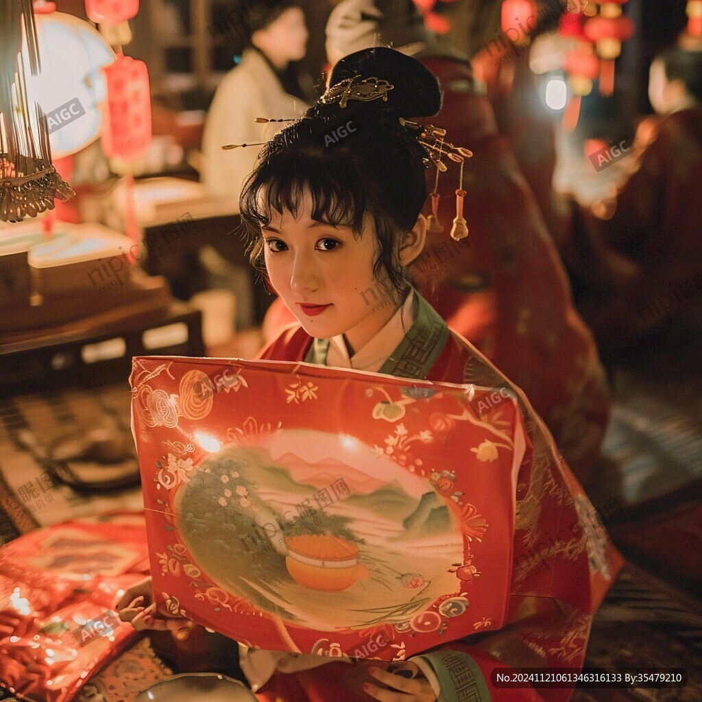 汉服宫灯