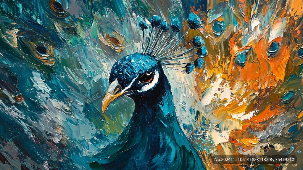 犀鸟插画