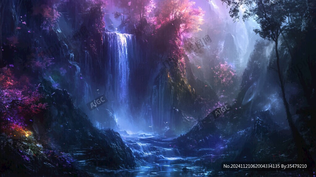 阿凡达一般的梦幻场景