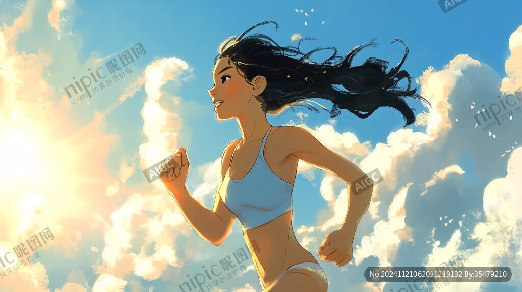 奔跑的少女