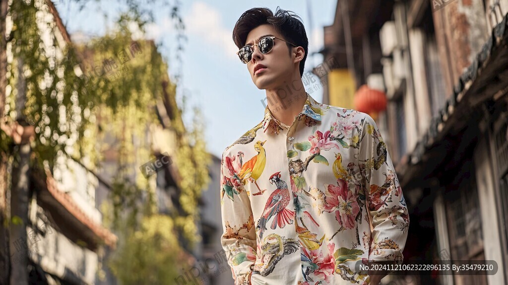 男装花花