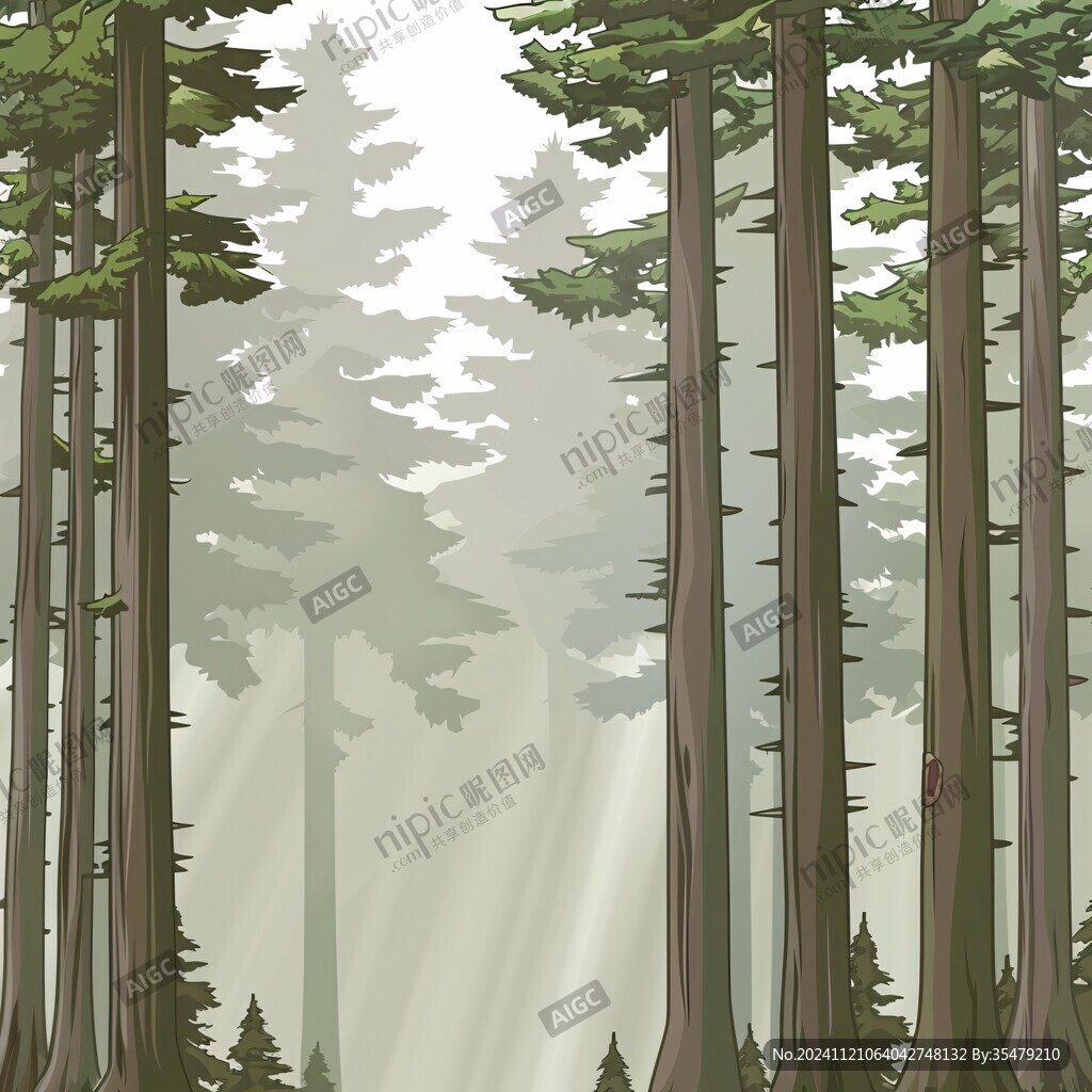 森林风景森林背景