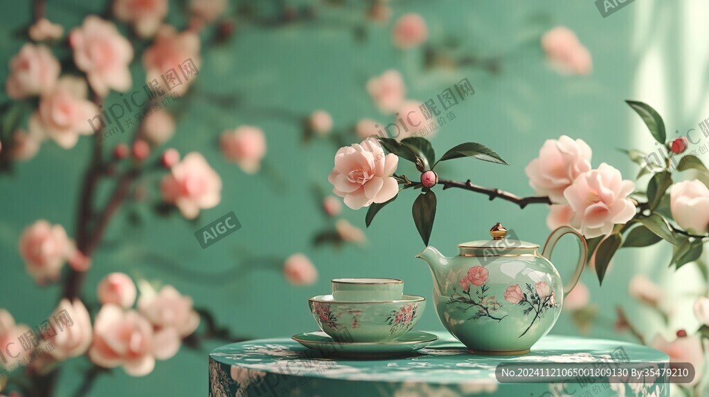新春茶话会素材
