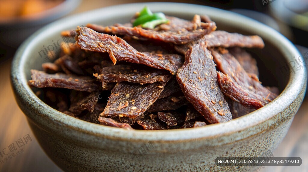 一碟牛肉干