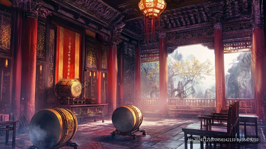 古风室内场景