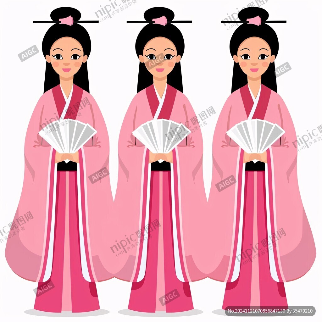 卡通汉服