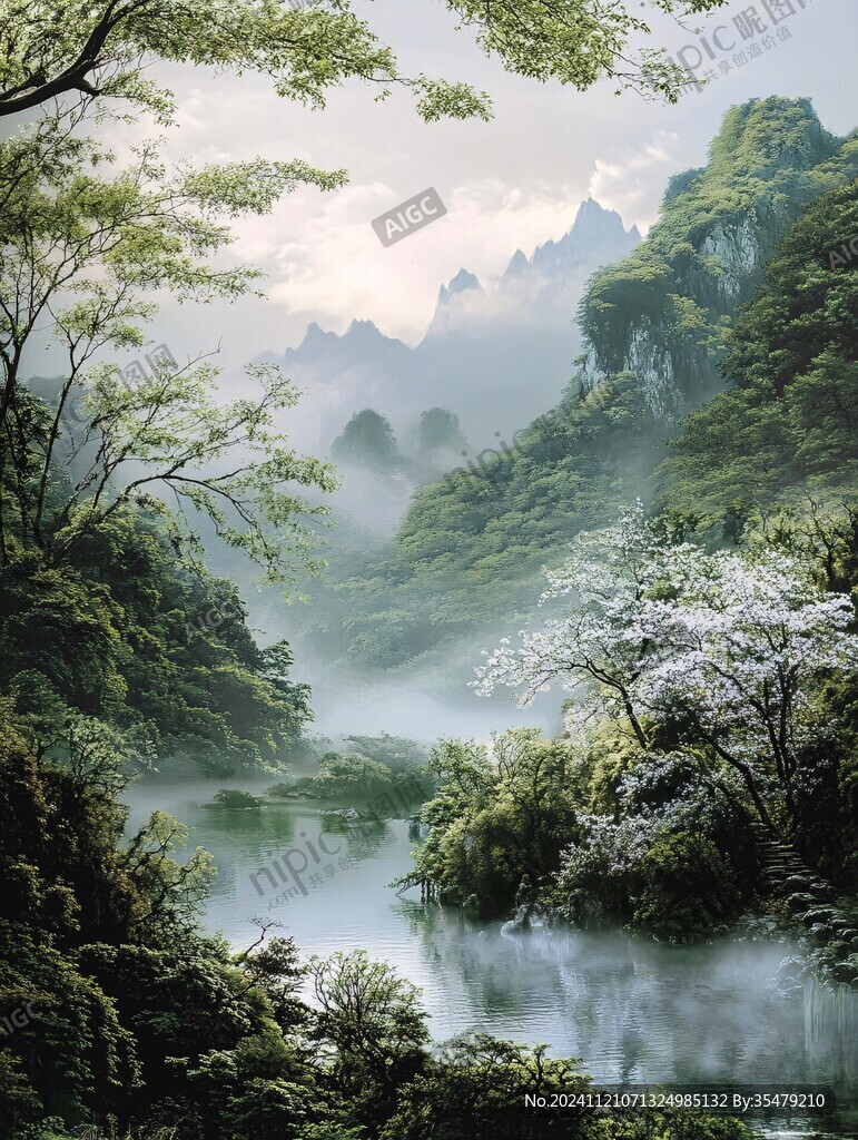大气高清意境山水