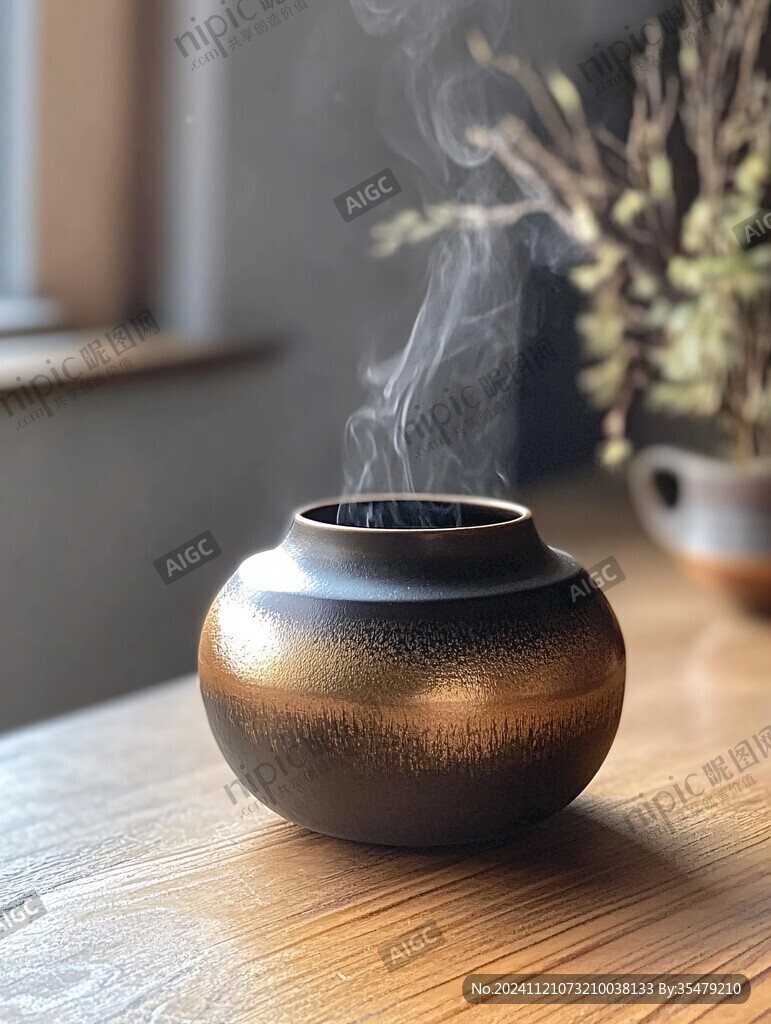 酱釉瓷香薰