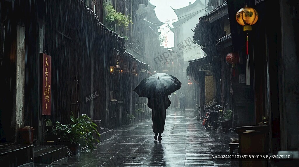 寂寥的雨巷