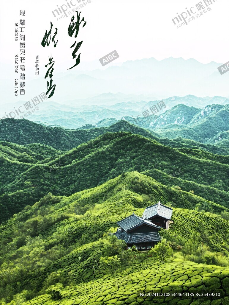 茶园广告素材