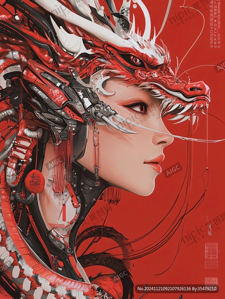 龙年系列插画