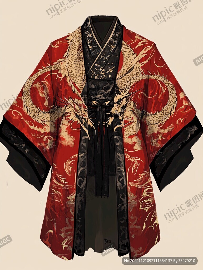 龙纹礼衣