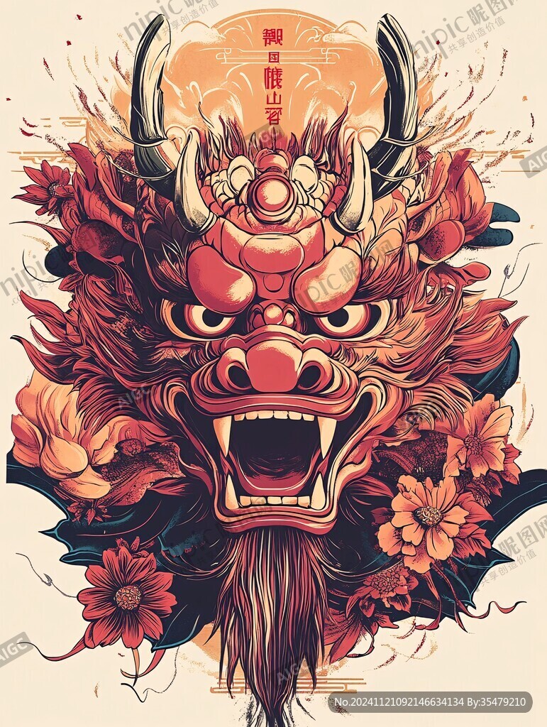 龙年文创插画