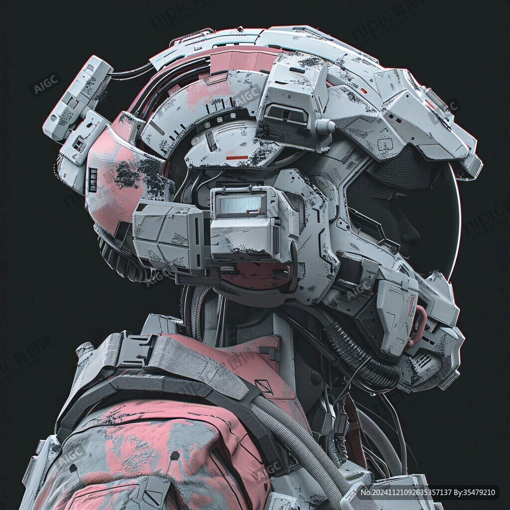 后现代机械科幻未来派