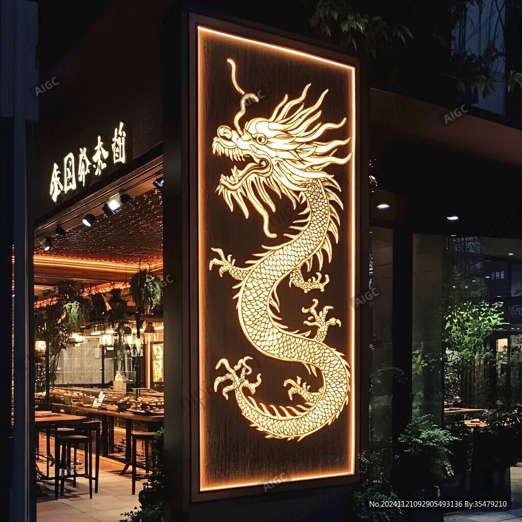 彭厨门头装饰