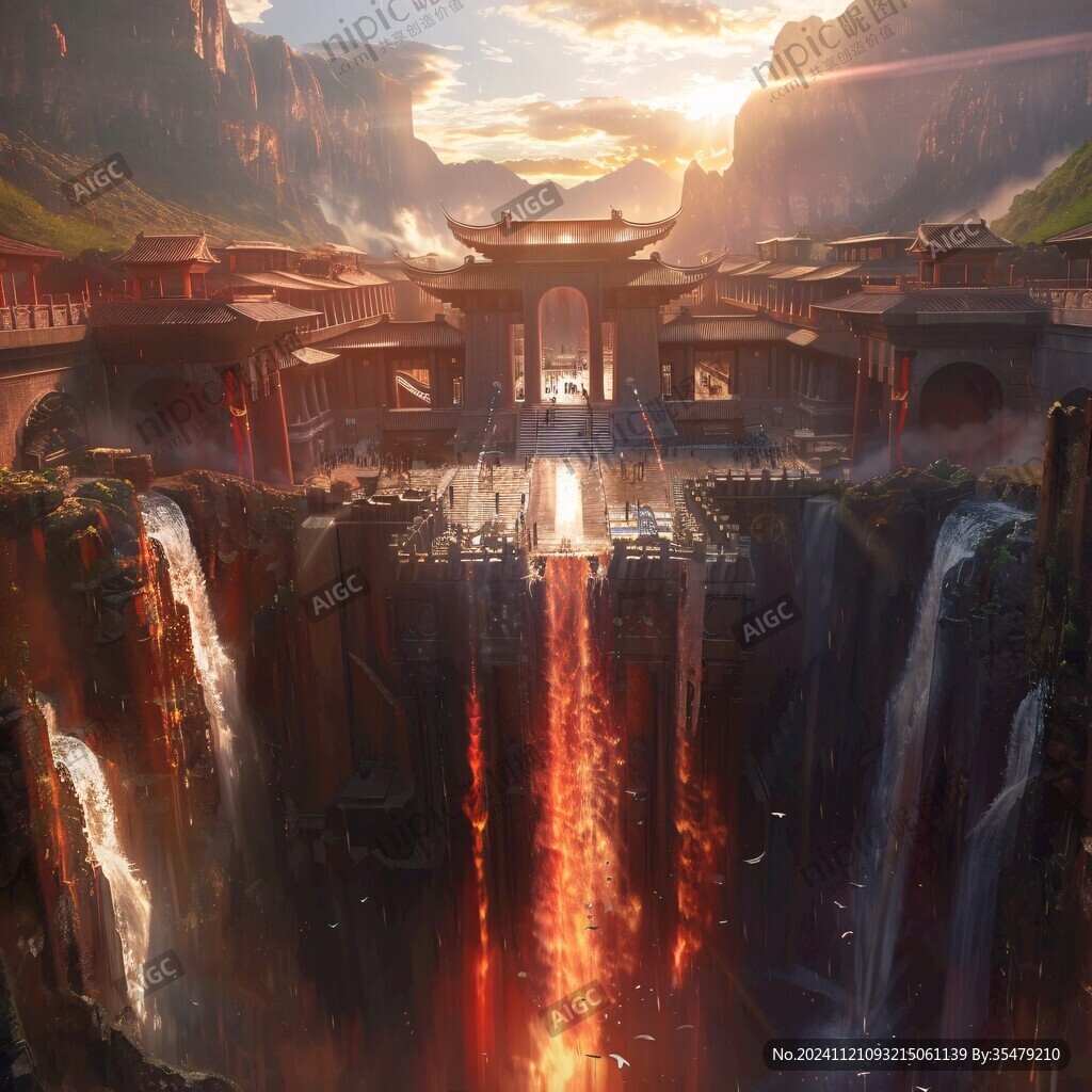 古风场景概念图