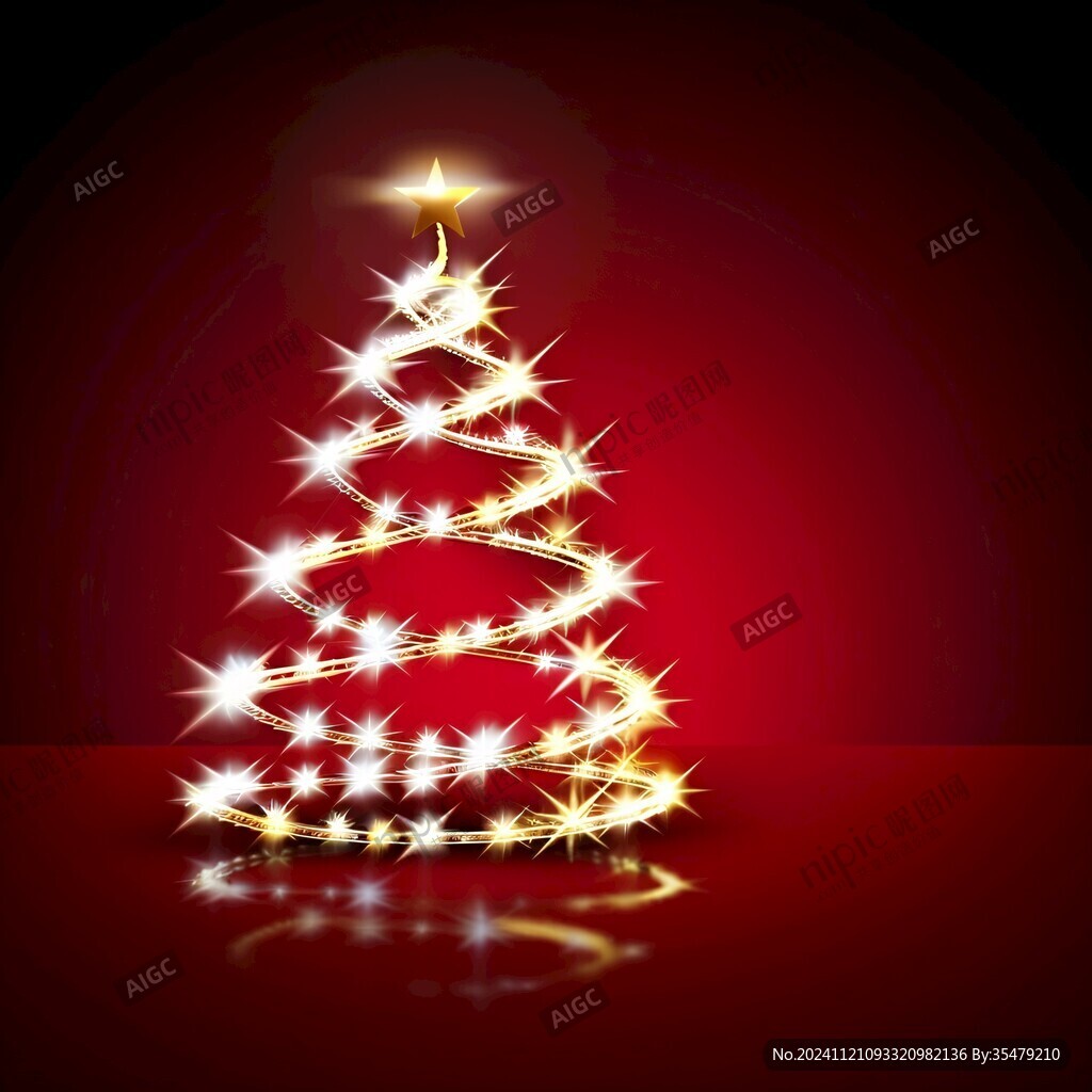 光效圣诞树