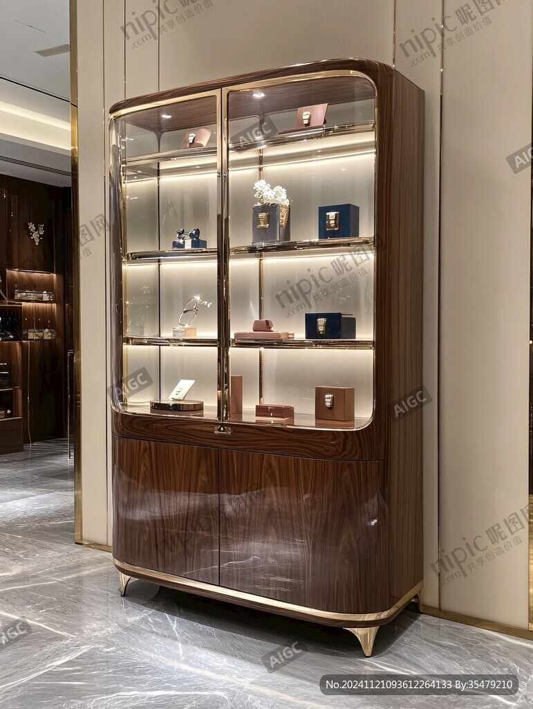 轻奢展示柜