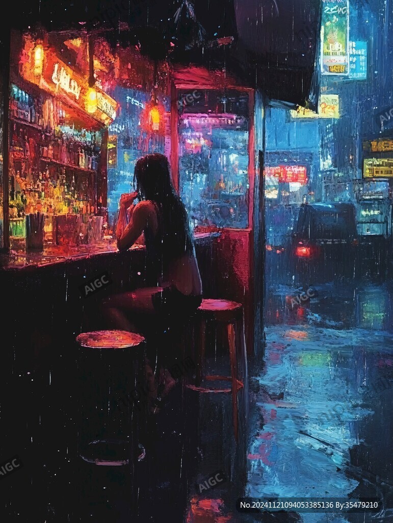 港风插画