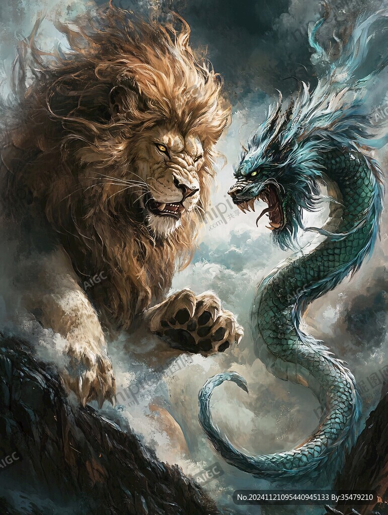 插画龙年插画