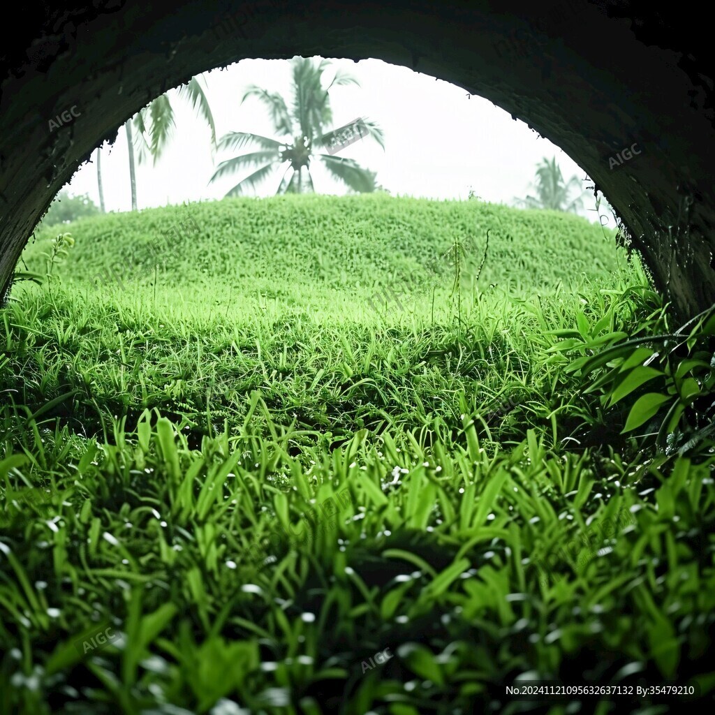 植物景观隧道