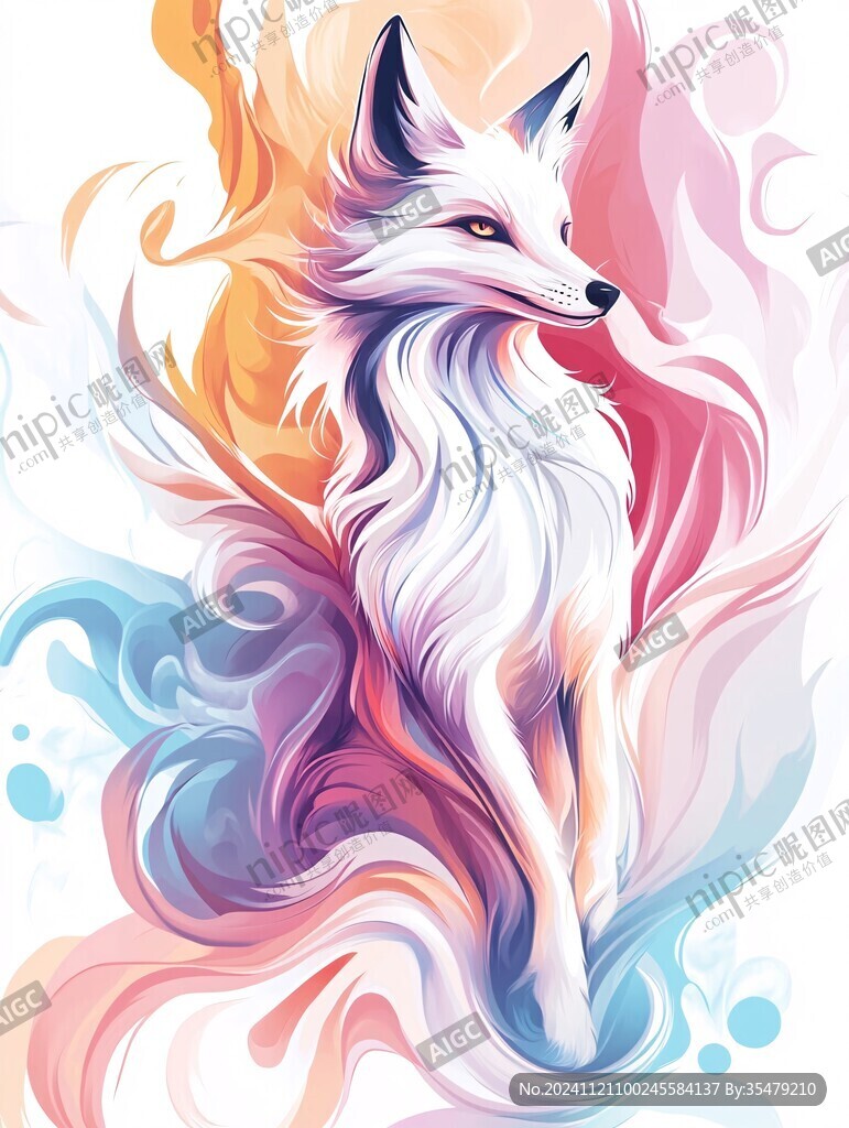 狐狸精插画