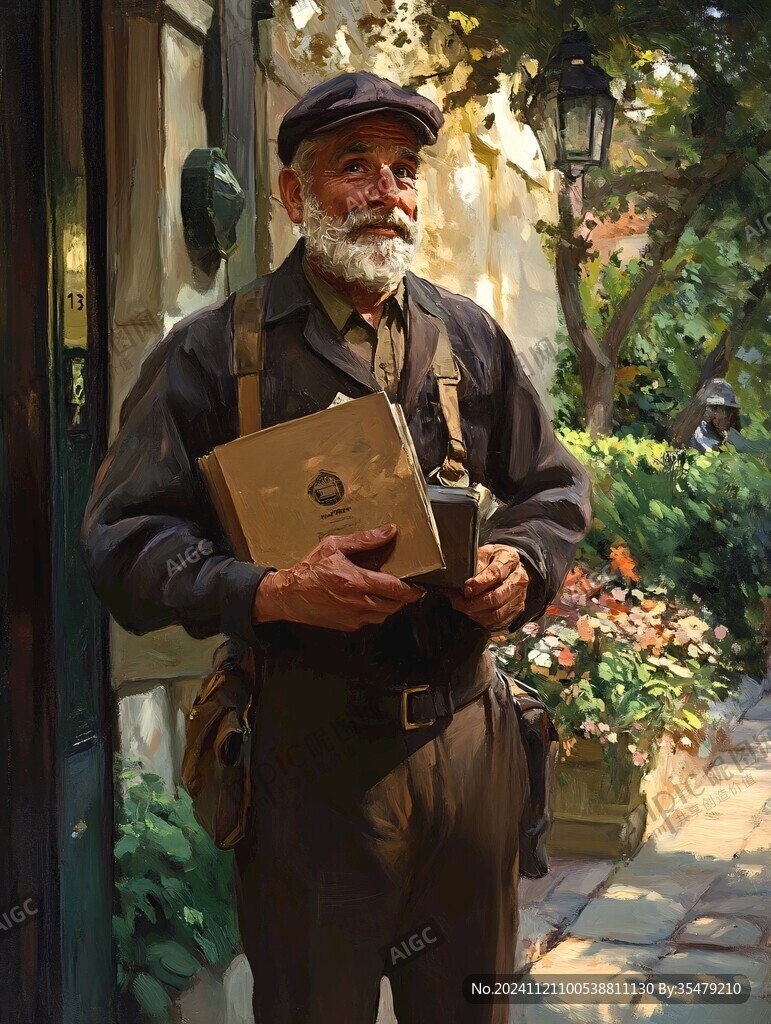 写实人物插画