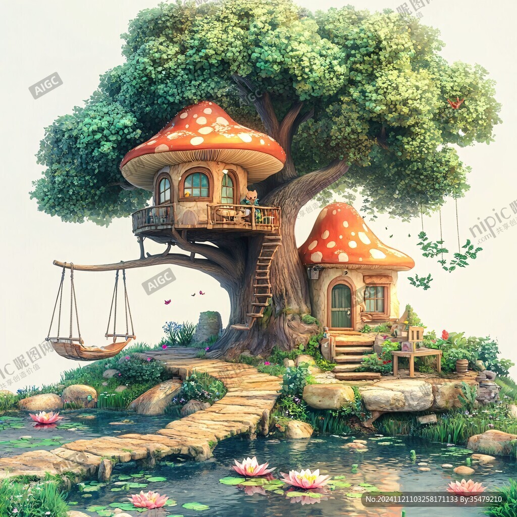 梦幻场景小屋